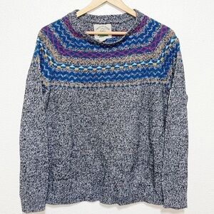 Urban Outfitters O’Hanlon Mills Textile Wool Sweater